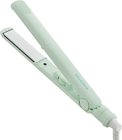 Amazon Salonia サロニア ストレートヘアアイロン プレイフルグリーン 24mm Salonia サロニア ヘアアイロン 通販