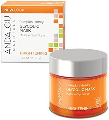 Andalou Naturals Pumpkin Honey Glycolic Brightening Mask ( 2 - 1.7 Oz)