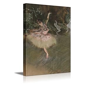 "The Star by Edgar Degas - Canvas Art Home Art - 12x18 inches