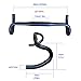 UPANBIKE Fixed Gear Bike Road Bicycle Drop Bar Bent Handlebar Aluminum Alloy 25.4mm 31.8mm