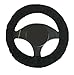 Dr. Sheepskin - Sheepskin Steering Wheel Cover (Black)