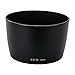 Fotodiox Lens Hood Replacement for ET-60 Compatible with Select Canon EF 75-300mm f/4-5.6 and EF 55-250mm f/4-5.6 Lenses