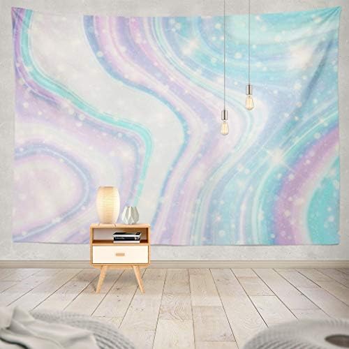 ONELZ Constellation Tapestry, Tapestry Wall Hanging Galaxy Fantasy and Pastel Color Mermaid Pastel Marble Cosmic Collection Bedroom Living Room 60 L x 80 W Polyester