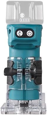 Makita DRT52Z 18V Li-ion LXT Brushless Router Trimmer 0-42mm Plunge 1/4 in Chuck view 2