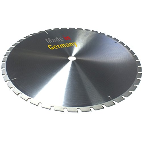 HM Sägeblatt 600 x 35 mm " nagelfest " mit 42 x FF - Zähnen Widia Kreissägeblatt zum Sägen für Holz Brennholz Schalholz Bauholz auf 600mm Wippsäge o. Tischkreissäge Kappsäge Brennholzsäge Widea FZF FSP Hartmetallsägeblatt 600x35 mm