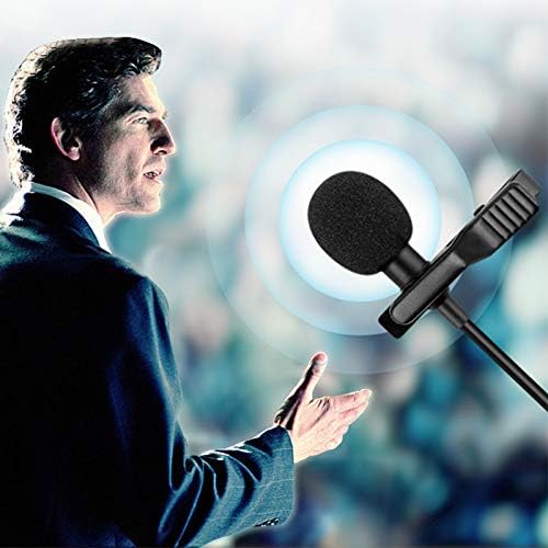 Compact lavalier microphone for Android devices, high-quality recording, priced at $18.99 as of August 9, 2023.