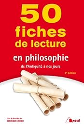 50 fiches de lecture en philosophie