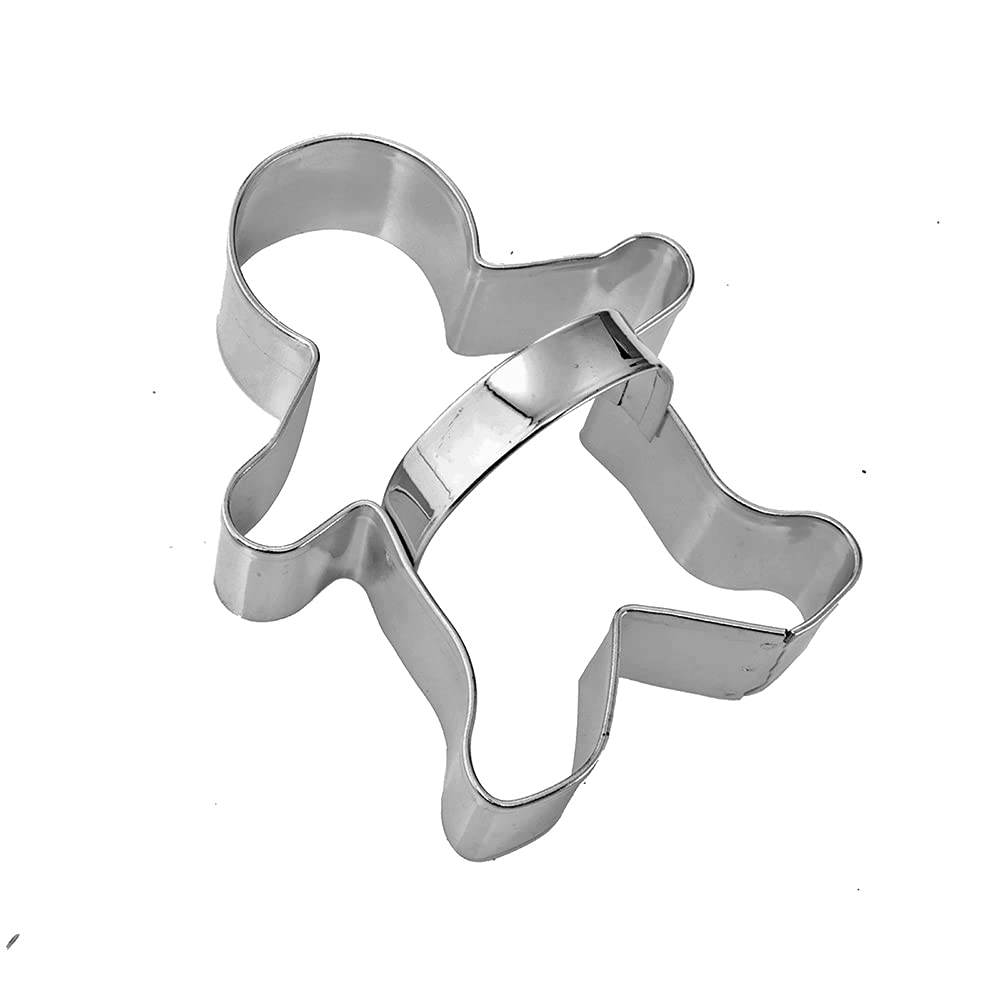 Eddingtons Gingerbread Man - Cookie Cutter (Stainless Steel -Handle)