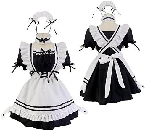 CarolynDesign Japanese Anime Sissy Maid Dress Anime French Maid Apron carolyndesign-japanese-anime-sissy-maid-dress-anime-french-maid-apron