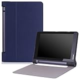 MoKo Lenovo Yoga Tab 3 8 Case - Ultra Slim Lightweight Smart-shell Stand Cover Case for Lenovo Yoga Tab 3 8 Inch 2015 Tablet, INDIGO