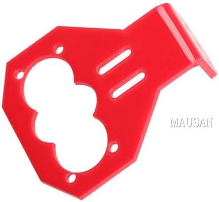 Partstower 2pcs Acrylic Cartoon Ultrasonic Sensor Fixed Bracket for HC-SR04 Ultrasonic Sensor Module DIY Red Mounting Bracket
