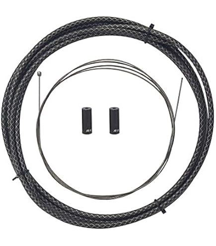Jagwire Pro Dropper Kit Für Sattelstütze – Poliertes Kabel Mit Ummantelung, Schwarz