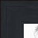 ArtToFrames 18x24 inch Black Stain on Pine Wood Picture Frame, WOM0066-80206-YBLK-18x24