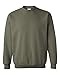 Gildan Men's Heavy Blend Crewneck Sweatshirt - Large - Military Green