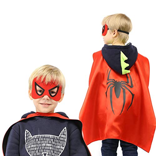 Superhero Cape and Masks for Kids Superhero Costume for Boys Superhero