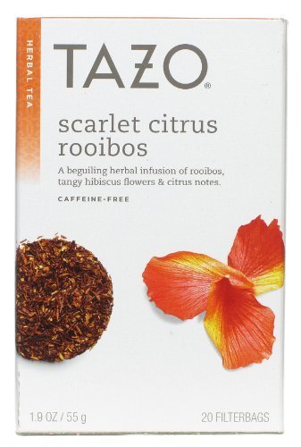 Tazo scarlet citrus rooibos tea - 20 ct (1.9 oz)