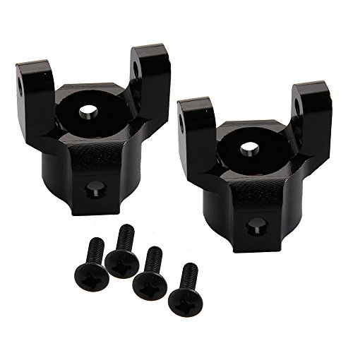 SkyQ 2pcs Aluminum C Hub Carrier 11 Degree for GPM AXIAL SCX10 SCX019 Electric 4WD Black