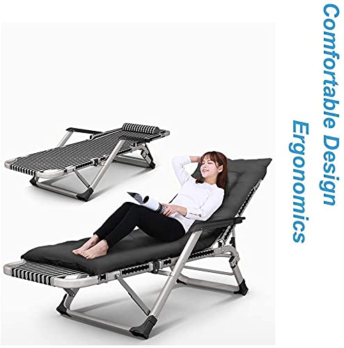 Liegestuhl Sonnenliege Gartenliege Lounge Sessel Klappbare Sonnenliegen Extra breite Liegestühle Klappbare Liegestühle… – Bild 8