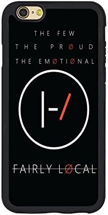 Fairly local Twenty One Pilots TPU Case Black 4.7 Inch For Apple iPhone 6/6s