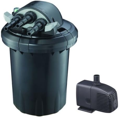 1500 gal UV BIO-FILTER Pond Pressured 13w Filter Pressurized with 790 GPH pump