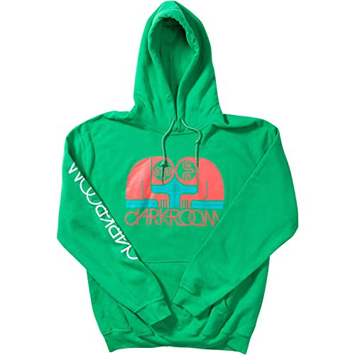 Darkroom Sloths Irish Green Men's Hooded Sweatshirt - X-Large