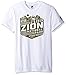 Hanes Men's National Parks Graphic T-Shirt Collection, White/Zion, X Large