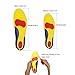 Shoe Inserts Orthotics for Plantar Fasciitis - Arch Support Relieve Feet Pain, Heel Pain - Sports Shock Absorption Shoe Insoles for Men and Women (Men's size 8-13)