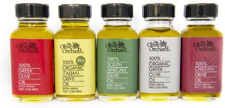 World Extra Virgin Olive Oil Sample Set - 5 Bottles (Frustration Free Packaging)