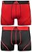adidas Sport Performance Climalite 2-Pack Trunk Real Red/Black/Black/Real Red MD