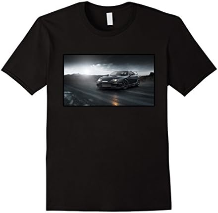Mens JDM RACE CAR IMPORT TUNER SUPERCAR SHIRT Small Black