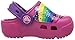 Crocs Kids' Fun Lab Light-up Girls Graphic Clog, Multi Stars, 9 M US Toddler