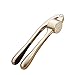 Kebley High-End Garlic Press Stainless steel Professional Heavy Soft-Handled Garlic Press Crush (silver)