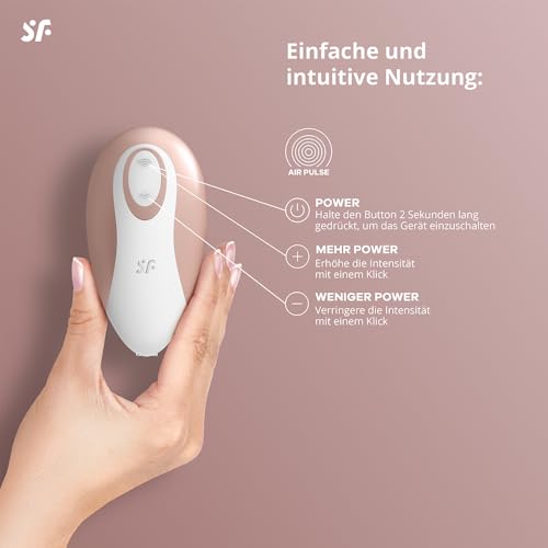 Satisfyer Pro Deluxe Next Generation Druckwellenvibrator | Sex-Spielzeug Frau mit Klitoris-Stimulation | Erotisches Toy mit 11 Vibrationsmodi | Leise & stark | Wasserdichter (IPX7) Auflegevibrator thumbnail 3