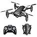Mini Drone,Akamino Foldable Portable Drones 2.4G Pocket RC Helicopter Equipped Headless Mode 3D Flip Altitude Hold Function Easy Beginners, Kids