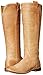 Frye Paige Tall Riding Boots for Women Made from Antiqued Italian Leather with Overlapping Front Panels, Stacked Leather Heel, and Leather Outsole – 16” Shaft Height