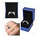 Classic 8MM Tungsten Carbide Wedding Band Rings for Men in Comfort Fit, Beveled Edges Engagement Ring