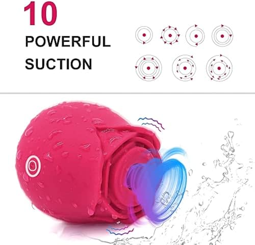 rose toys with 10 gears Generic Female Waterproof Rose Toys Upgraded Rose Flower