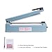 Metronic Impulse Sealer 12 inch/300mm Tabletop Poly Bags Heat Sealers Manual Impulse Sealer Machine with 2 Replacement Kits Blue