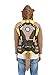 Guardians of The Galaxy I Am Rocket Raccoon Costume Hoodie (Adult Large) Brown