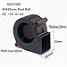 GDSTIME Brushless Radial Blower Dual Ball Bearing High Speed 12V DC Centrifugal Fan with XH-2.5 Plug 60mm by 60mm by 28mm (2.36x2.36x1.1 inch)