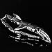 Goth Punk Novelty Stainless Steel Shark Design Bracelet Unisex Wristband Gift