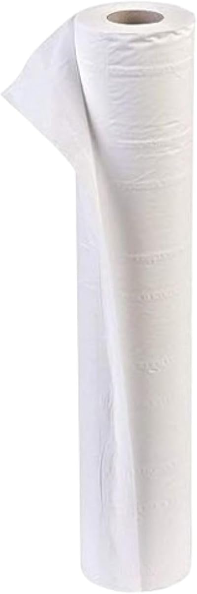 Straame Hygiene White Roll 40m Disposable Couch Roll Professional Use