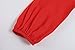 Bonny Billy Girls Long Sleeve Solid Pleated A-Line Children Dress with Bow 10-11 Years Red