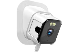 PUSOKEI 2K AI Window Camera, Inside Window Cam with Anti - Glare & PIR Motion Detection, Indoor/Outdoor Pet/Baby Monitor, 2.4