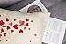 4TH Emotion Valentines Day Throw Pillow Covers 18x18 Set of 4 Red Love Heart Home Decorations Cushion Case for Sofa Couch Polyester Linen