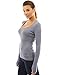 PattyBoutik Women's Scoop Neck Button Studs Sweater