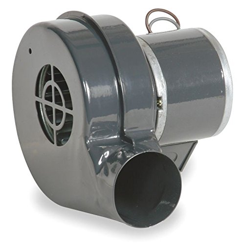Dayton 1TDN6 Model Round Permanent Split Capacitor OEM Specialty Blower, Wheel Dia: 3", 115V,51 cfm,3105rpm