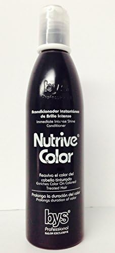 Bys Professional Nutrive Color Immediate Intense Shine Conditioner 9.5 Oz (Black)