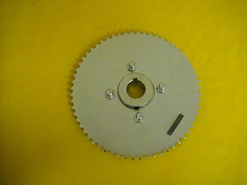GO CART SPROCKET AND HUB FOR 1" AXLE 60 TOOTH FOR #35 CHAIN WAO:779