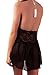 Ruzishun Sexy Lingerie Lace Splicing Transparent Chemise